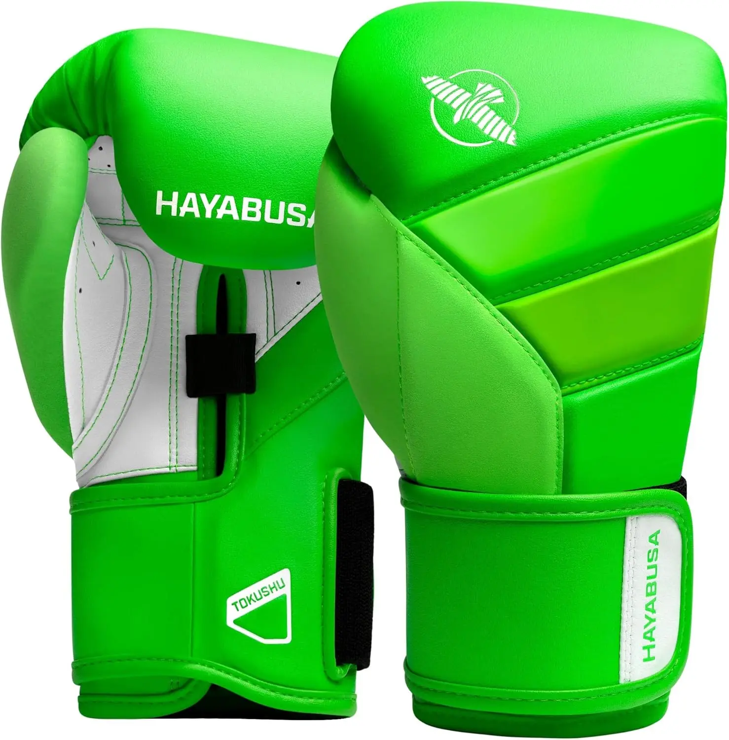 xxzcs-Hayabusa Unisex Boxing Gloves with Dual-X Hook-and-Loop Closure, Splinted Wrist Support and Five-Layer Knuckle Foam